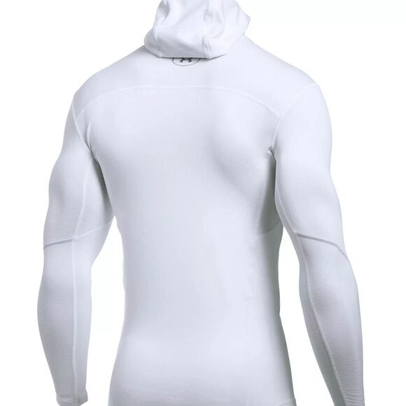 Under Armour Men's UA ColdGear Armour Elements Hoodie White Size XL 1280805 - Picture 2 of 6